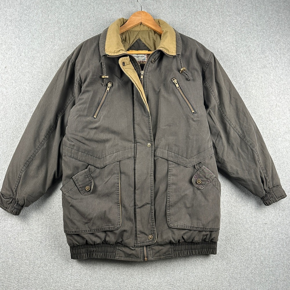 Current Seen Jacket Women S Bomber Brown Full Zip 55426